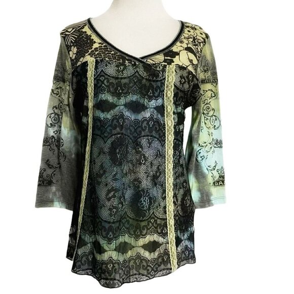 Vanilla Sugar Size Medium  Top Blouse - Picture 1 of 5